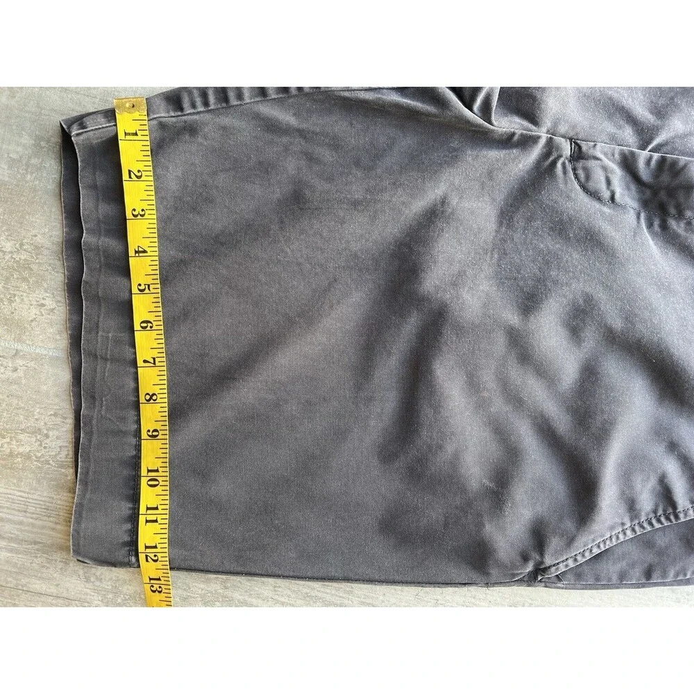 $60 Tommy Hilfiger Men's Chino Shorts Classic Fit Dark Charcoal L 38 10